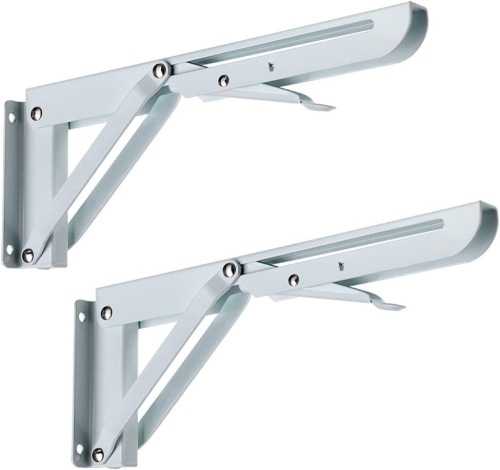 Folding Shelf Brackets, 2 Pack - Lot 244