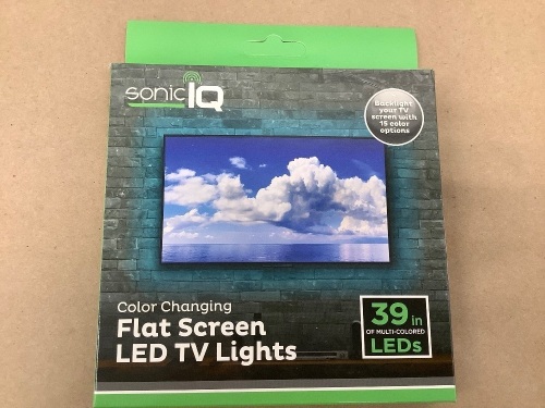Color Changing LED TV Lights, 39in Strip - Lot 252
