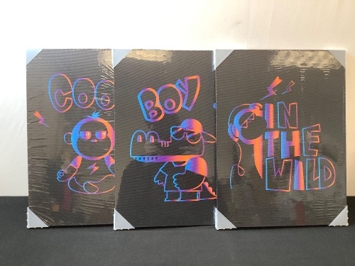 Set of (3) Poster Boards - Lot 327