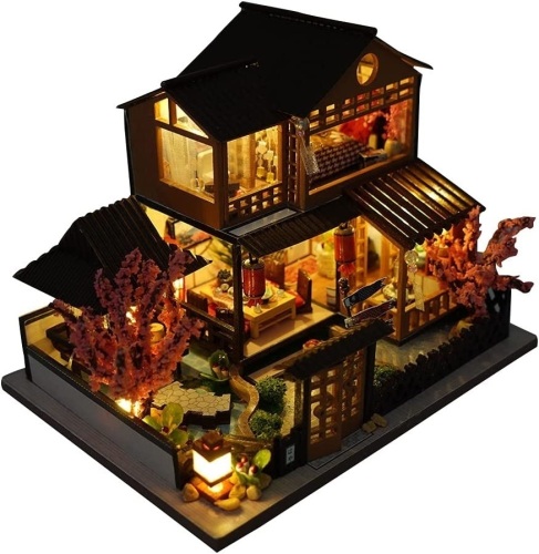 Mini Cherry Courtyard DIY Doll House Kit - Lot 424