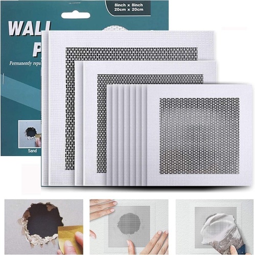 Wall Patch Drywall Repair Kit, 12 Pieces - Lot 488