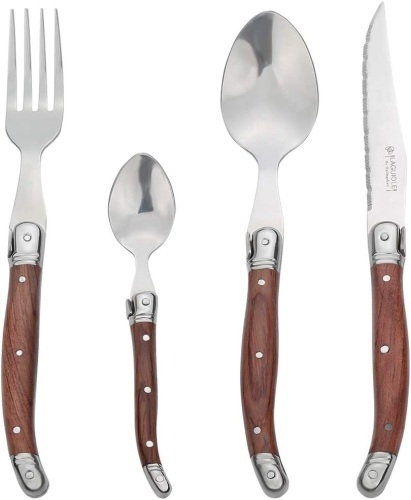 Lot of (4) Laguiole Stainless Steel Cutlery Flatware - Lot 511