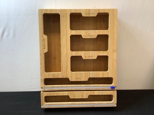Zip Lock Bag Storage and Dispenser - Lot 561