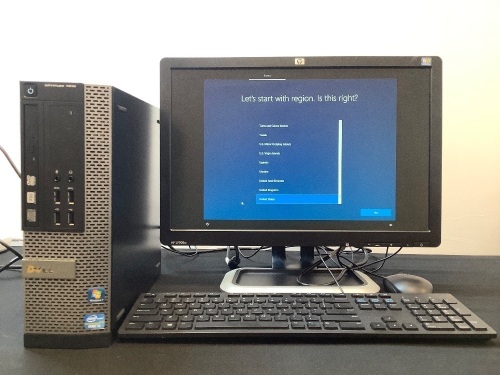 Dell Optiplex 7010 w/ 19" Monitor, Keyboard, Mouse - Lot 23