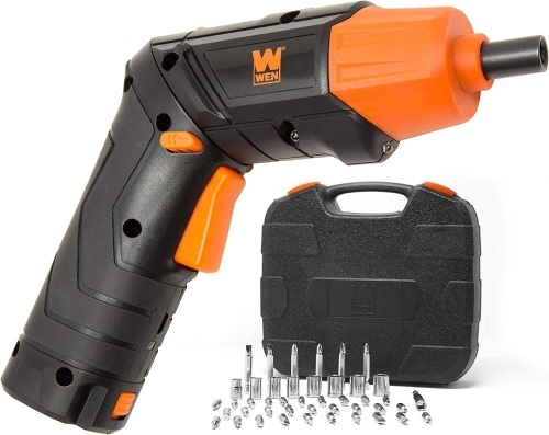 WEN 49140 4V Max Lithium Ion Rechargeable Cordless Electric Screwdriver - Lot 167