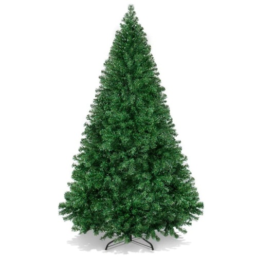 Premium Artificial Pine Christmas Tree w/ 1,000 Tips, Foldable Metal Base - Lot 7672