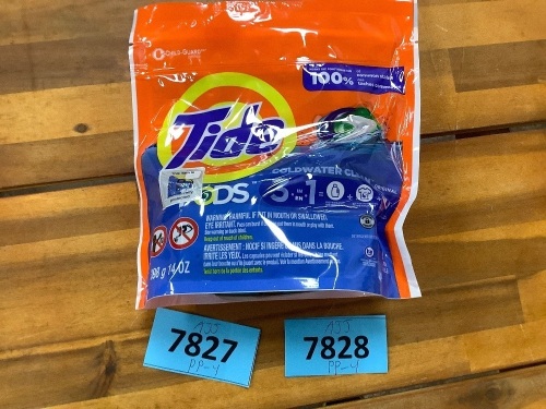Tide PODS Laundry Detergent Soap Pods (Set of 3) - Lot 7827