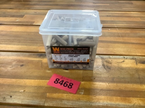 Wen 400pc Dowel Pin Set - Lot 8468