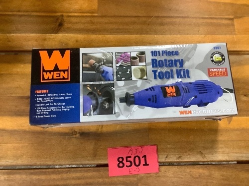 Wen 101pc Rotary Tool Kit - Lot 8501