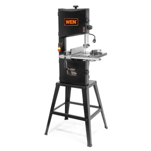 WEN 3962T 3.5-Amp 10-Inch Two-Speed Band Saw with Stand and Worklight - Lot 8693