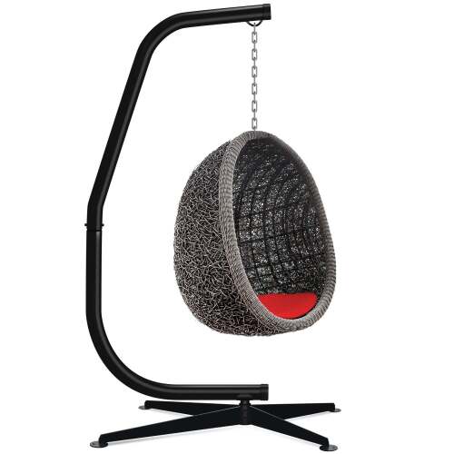 Stand Only - Curved Hanging Hammock C-Stand w/ All-Weather, Steel Frame - Lot 8661