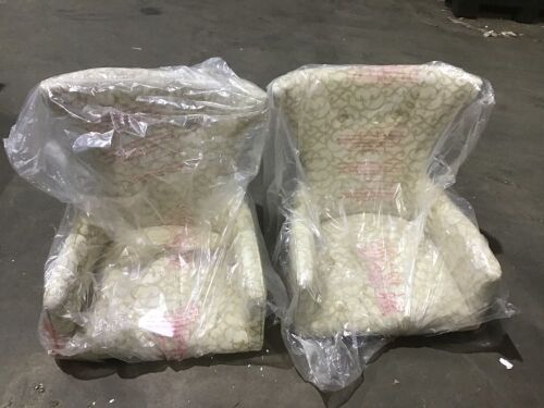 Set of Upholstered Arm Chairs  - Lot 59