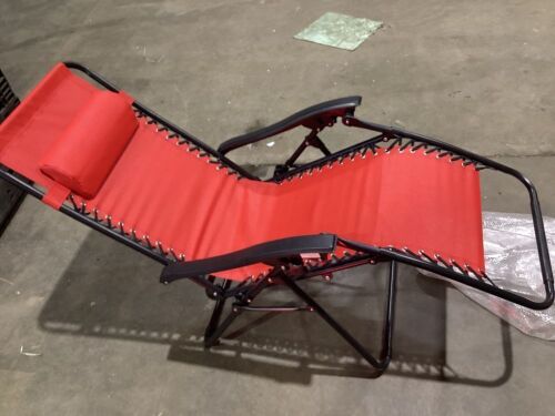 Zero Gravity Patio Recliner Chair  - Lot 416