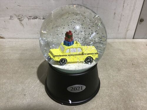 Case of (4) 2021 Holiday Musical Snow Globe "Deck The Halls"  - Lot 533