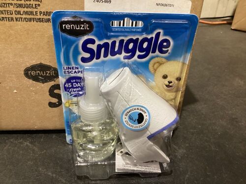 Case of (3) Renuzit Snuggle Linen Escape Oil Warmer Kit - Lot 839