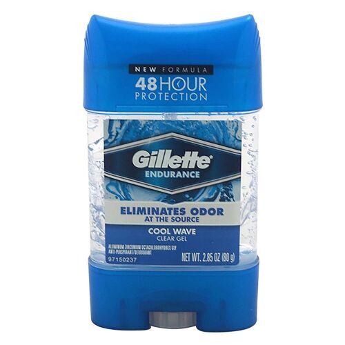 Case of (12) Gillette Clear Gel Cool Wave Anti-Perspirant/Deodorant 2.85oz - Lot 849