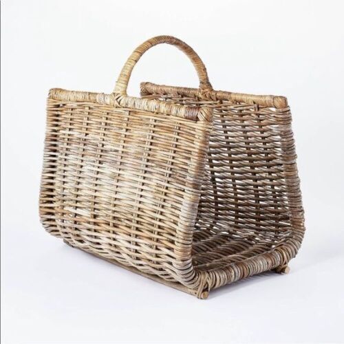 20" x 15" Rattan Woven Log Holder - Lot 314