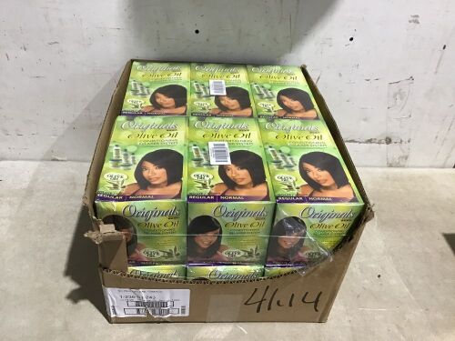 Case of (12) Oil Conditioning Relaxer System - Lot 986
