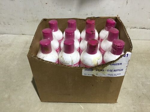 Case of (12) Bronner Brothers Oil Moisturizer Hair Lotion with Castor Oil - Mousey - Lot 221