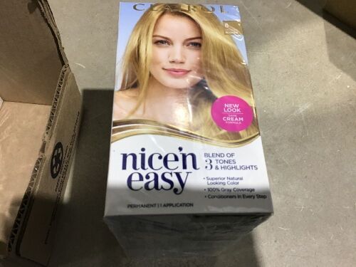 Case of (12) Clairol Nice'n Easy Permanent Hair Color, Medium Blonde - Mousey  - Lot 487