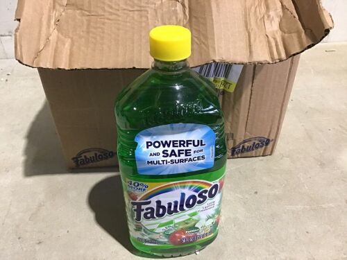 Case of (6) Fabuloso Multi-Purpose Cleaner, Passion of Fruits, 56 oz  - Lot 871