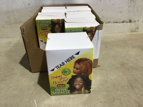 Case of African Pride Olive Miracle Deep Conditioning Treatment - Lot 470