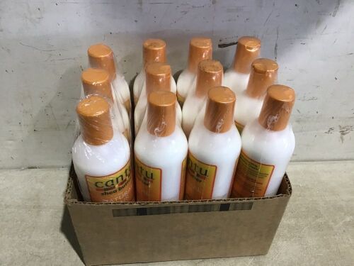 Case of (12) Cantu Natural Hair Moisturizing Curl Activator Cream, 12 oz  - Lot 585