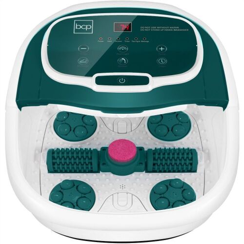 Automatic Heated Shiatsu Massage Foot Bath Spa w/ Pumice Stone - Lot 269