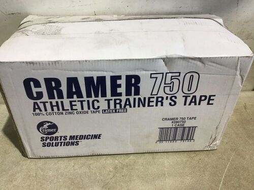 Case of Cramer 750 Athletic Trainer's Tape - Lot 140