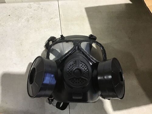 Simulation Gas Face Masks - 1 is Broken  - Lot 365