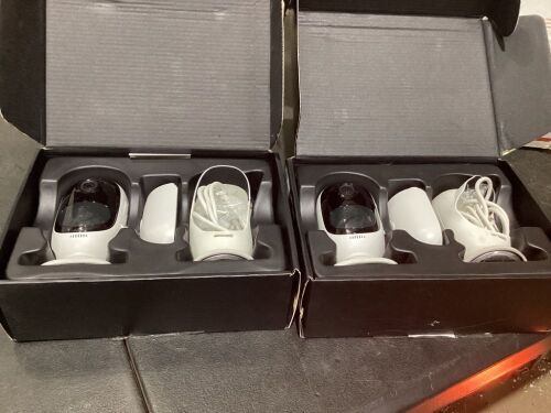 Lot of (2) REOLINK Security Camera Outdoor, Wireless Rechargable Battery Powered, 1080P Starlight Night Vision, PIR Motion Video - Lot 273