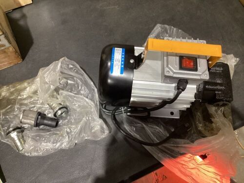 Motor Oil Pump 750w 18.5 Gpm Lubricating Diesel Fuel Wire 0.2Mpa Energy Saving - Lot 160