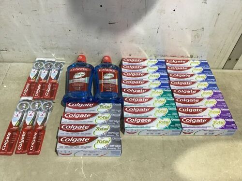 Case of Colgate Mixed Oral Care - Exp 01/23  - Lot 686