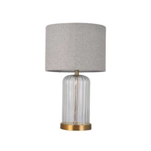 Project 62 19" Glass Base Table Lamp Clear - Lot 1123