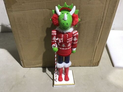 Case of (8) 2021 Dinosaur & Unicorn Nutcrackers - Lot 964