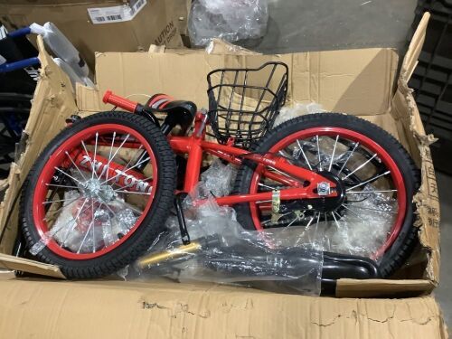 Red Bicycle - Unknown if Complete  - Lot 772