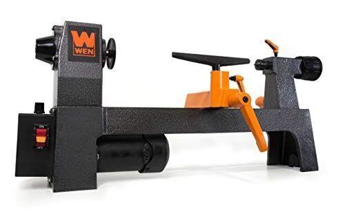 WEN 3421 3.2-Amp 8" by 12" Variable Speed Mini Benchtop Wood Lathe - Lot 90