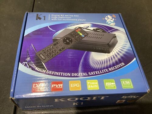High Def Digital Satellite Receiver  - Lot 847