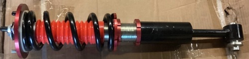 Car Shocks, Make/Model Unknown, 4 Coilovers, 2 Black Pieces - Lot 166