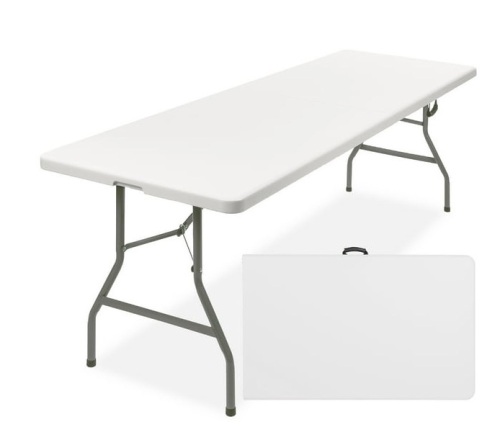 8ft Plastic Folding Table - Lot 302