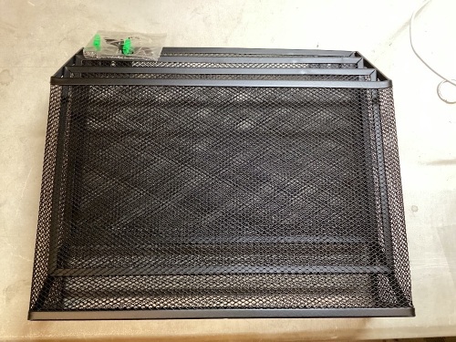 Wire Mesh Paper Organizer - Lot 413