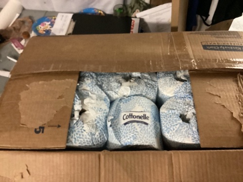 Cottonelle Bathroom Tissue, 2 Ply, White, 60 Rolls - Lot 213