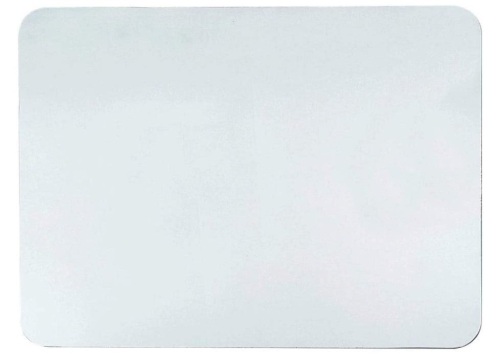Artistic Krystal View Plastic Desk Pad, 17" X 22", Bent/Fixable - Lot 410