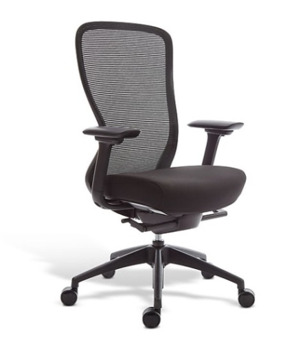 Union & Scale™ Workplace2.0™ Ayalon Mesh Back Fabric Task Chair, Black - Lot 272