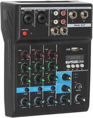 4 Channel Live Audio Mixer - Lot 6