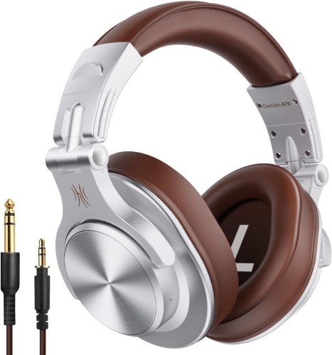 OneOdio Wired/Wireless Headphones, Silver - Lot 7