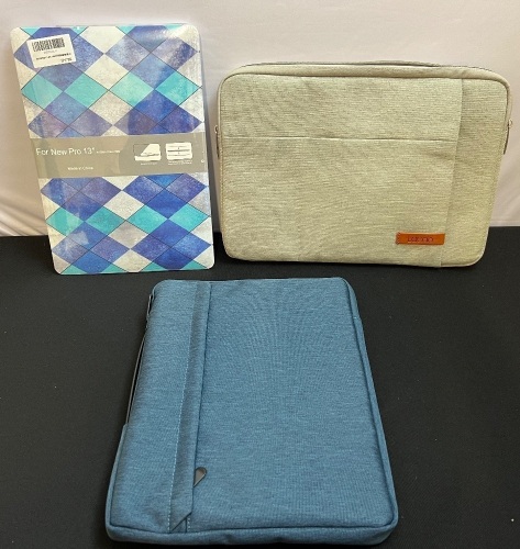 Lot of (3) Tablet/MacBook Cases - Lot 89