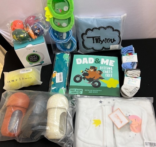 Bundle of Baby Items - Bottles, Clothes, Toys & Accessories - Lot 121