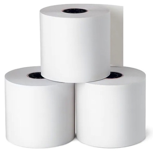 Lot of (50) Thermal Paper Rolls, 3 1/8in x 230ft, 7/16 Core - Lot 155