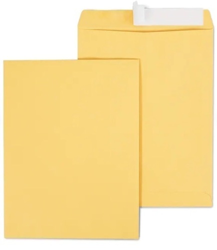 Box of EasyClose Catalog Envelopse, 10" x 13", Brown, 100 per Box and Box of Clasp & Moistenable Glue Catalog Envelopse, 11.5" x 14.5", Brown, 100 per Box - Lot 161